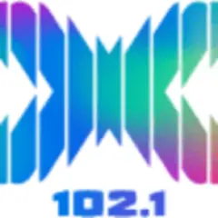 La X 102.1 logo