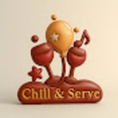 CHILL AND SERVE  logo