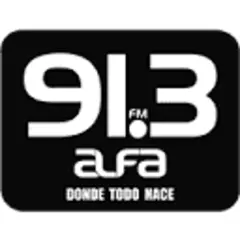 Alfa 91.3 logo