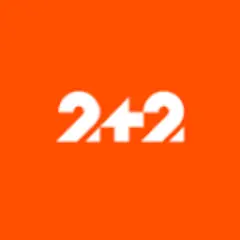2+2 logo